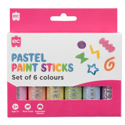 EC Paint Sticks Pastel Set 6